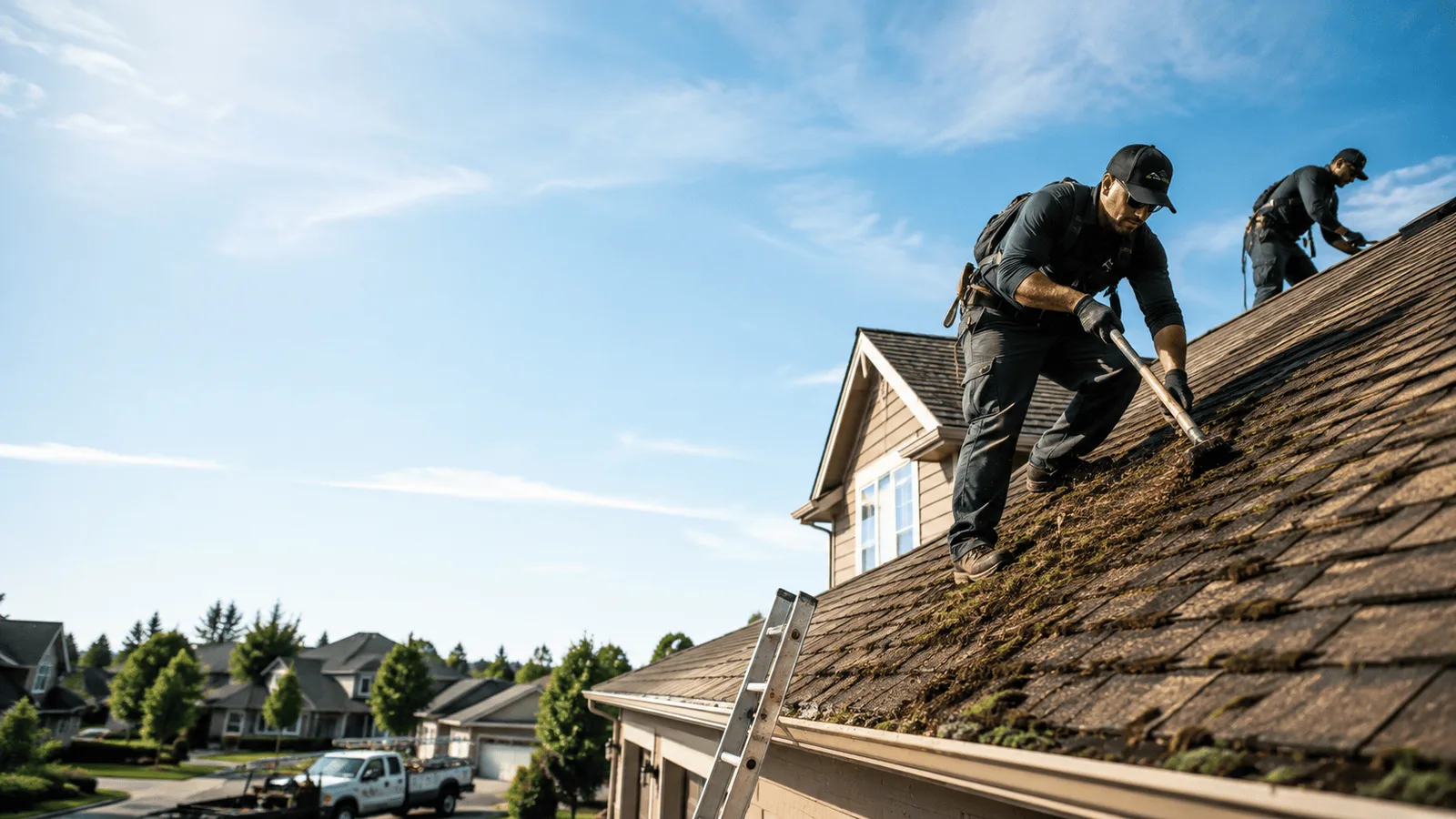 Roof Moss Removal in Gladys, VA near me